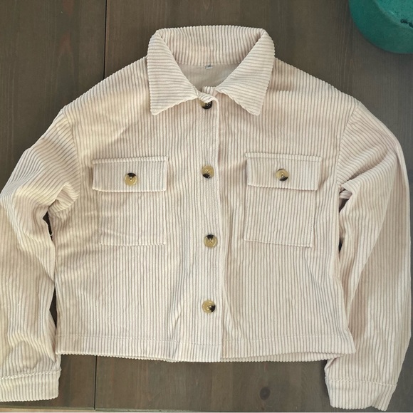 Corduroy button up jacket - Picture 1 of 4